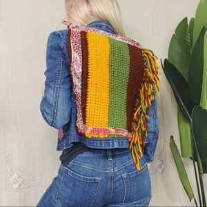 XS Cropped Jacket-The Morgan Factory- Reworked